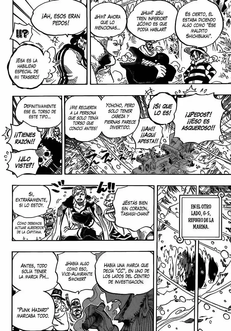 One Piece Capítulo 663 - Página 19 en español