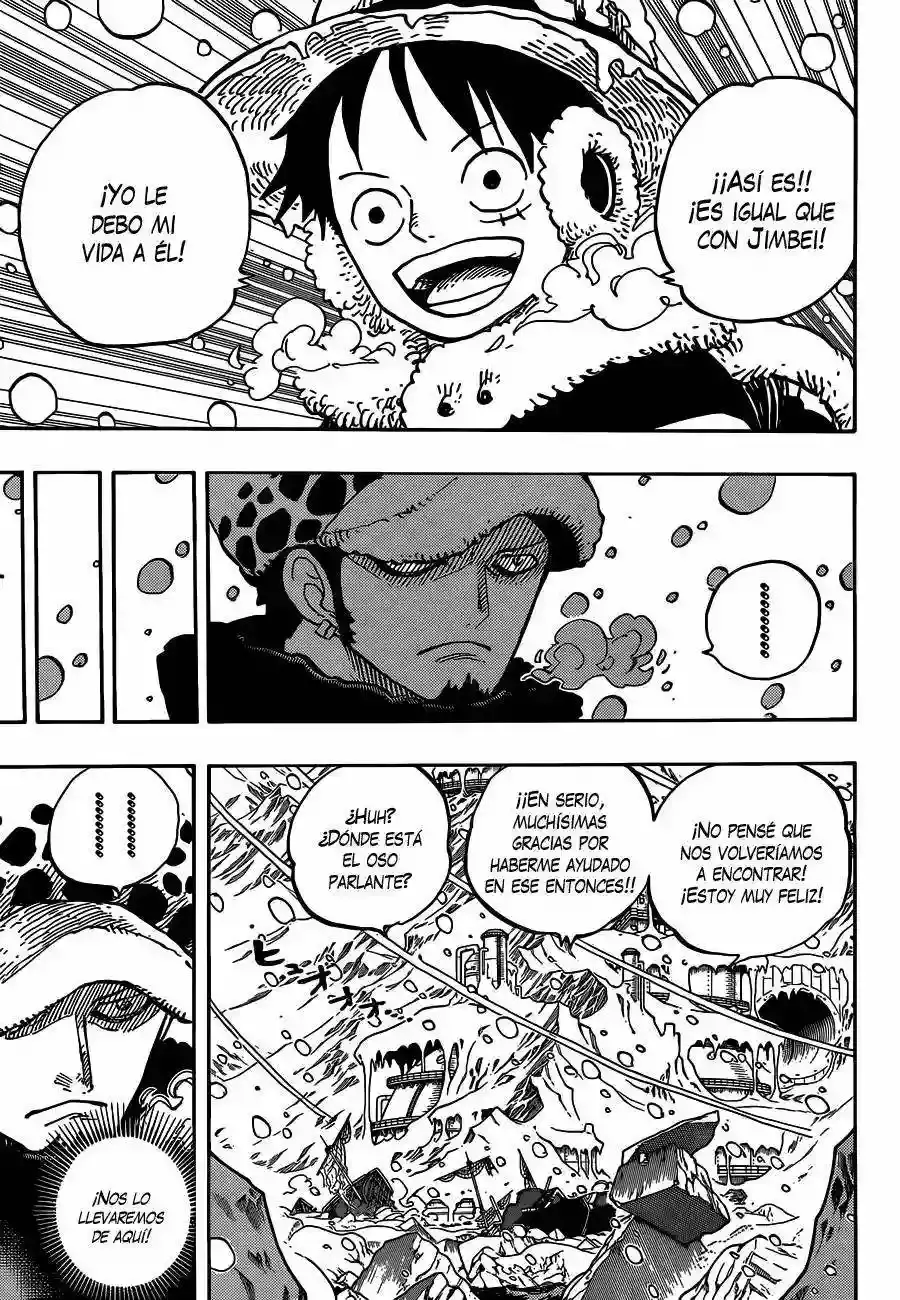 One Piece Capítulo 663 - Página 4 en español