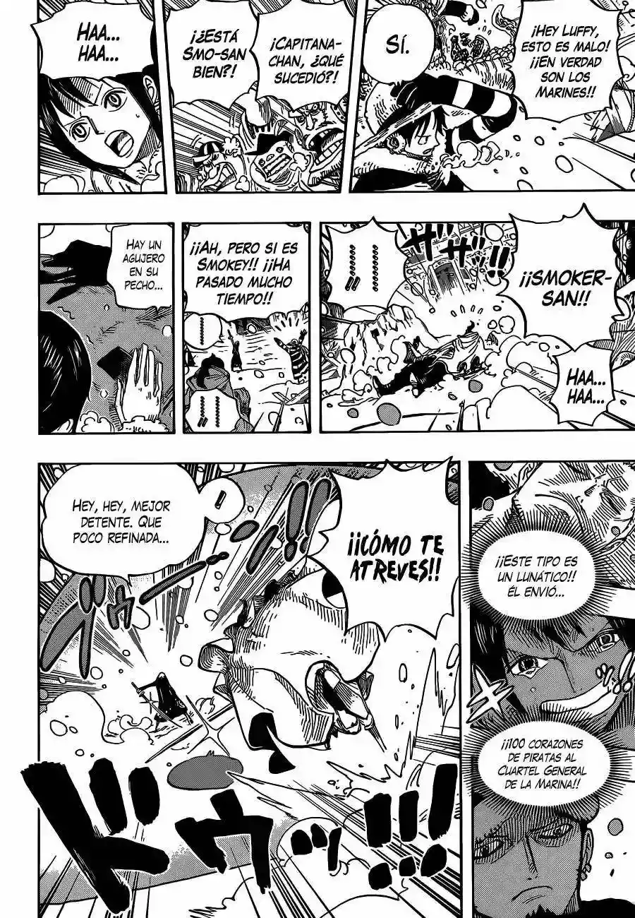 One Piece Capítulo 663 - Página 7 en español