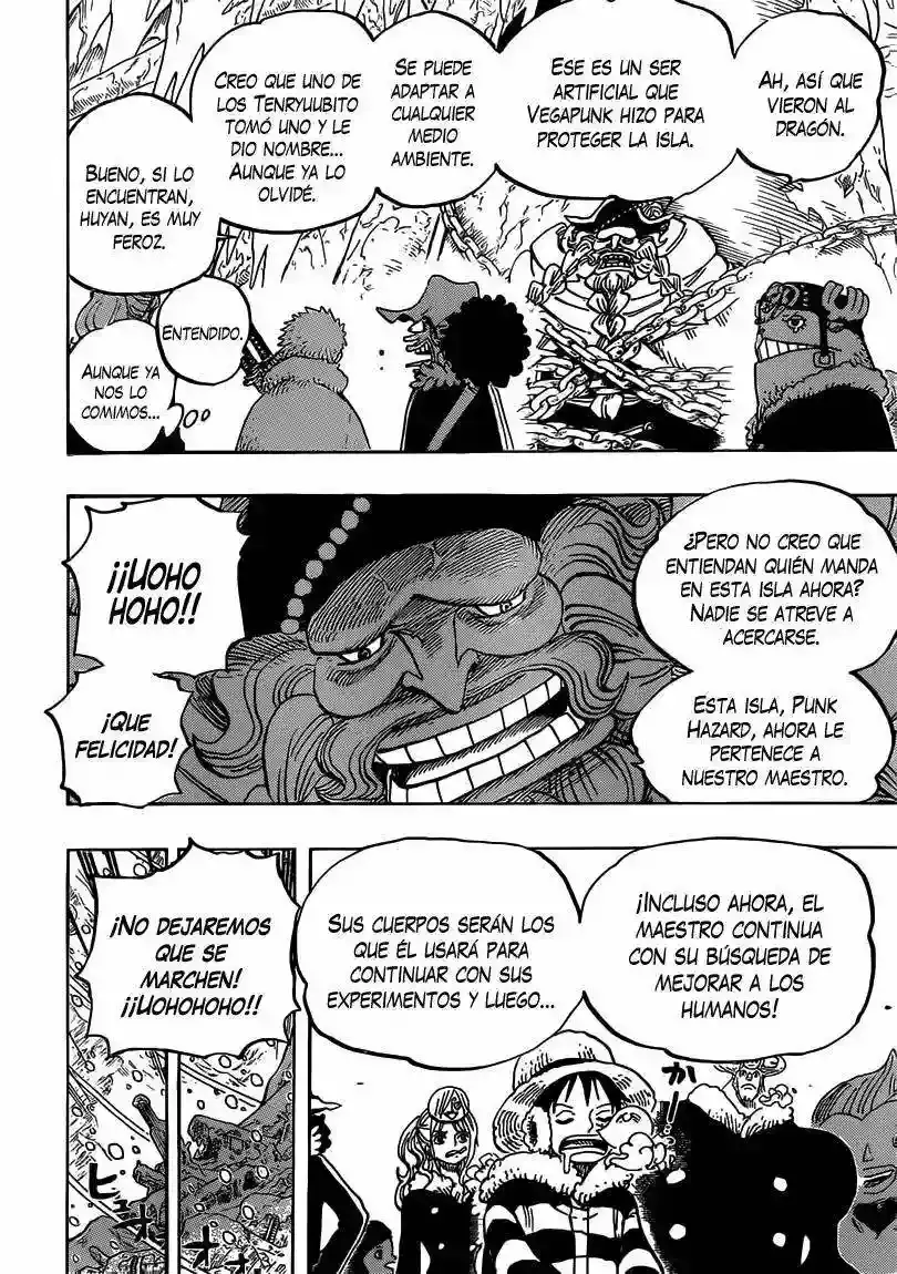 One Piece Capítulo 664 - Página 16 en español