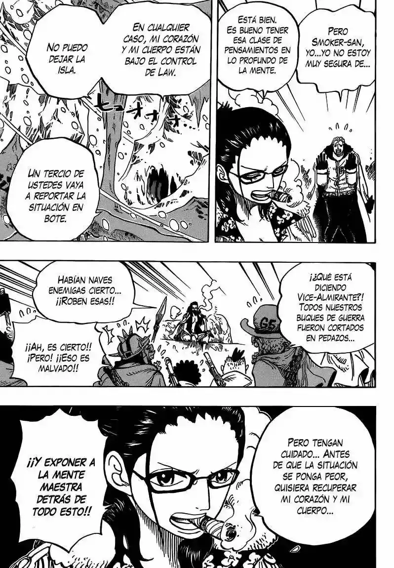 One Piece Capítulo 664 - Página 7 en español
