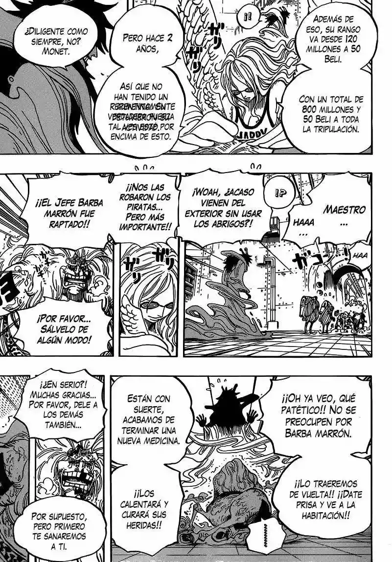 One Piece Capítulo 664 - Página 9 en español