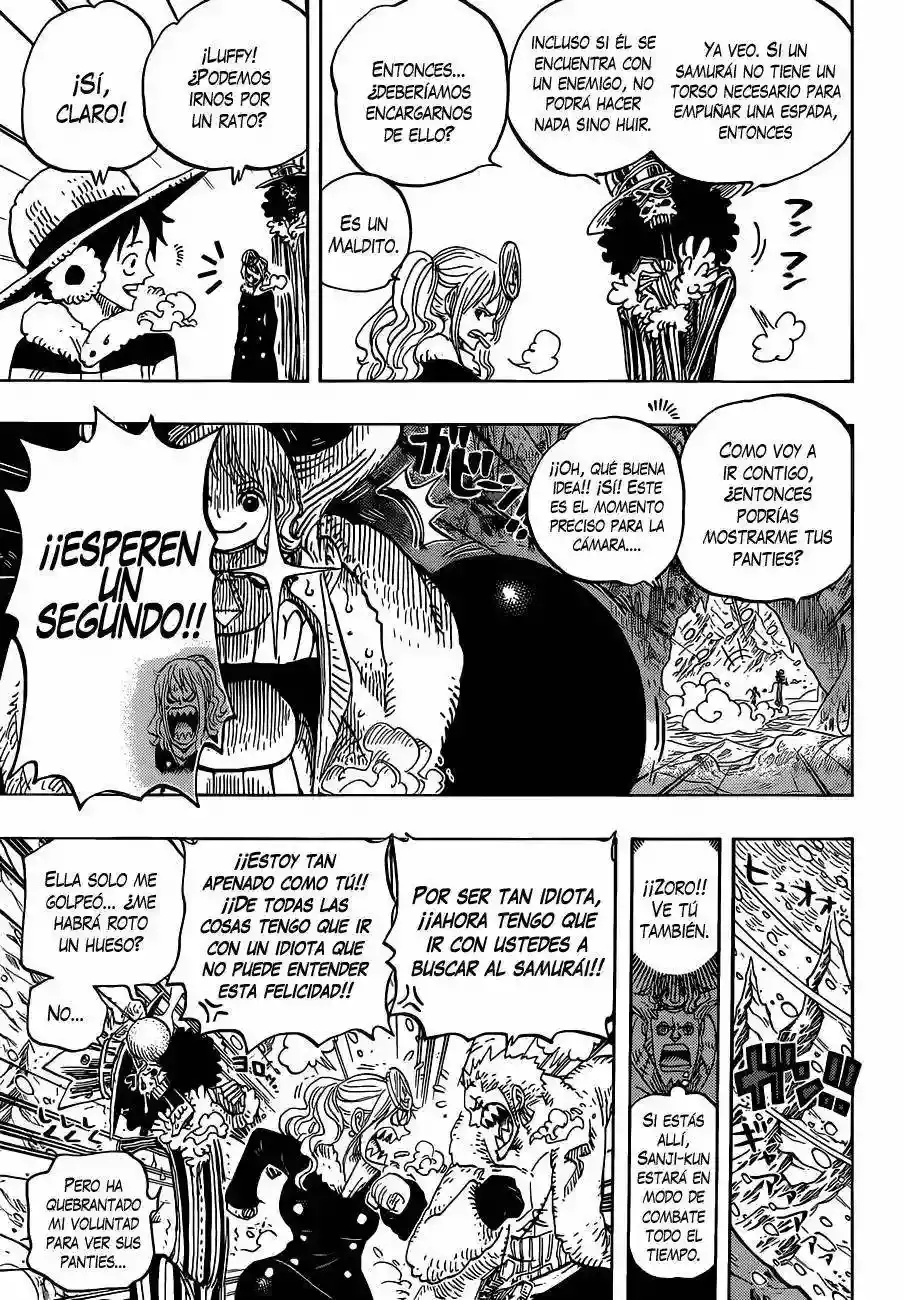 One Piece Capítulo 665 - Página 4 en español