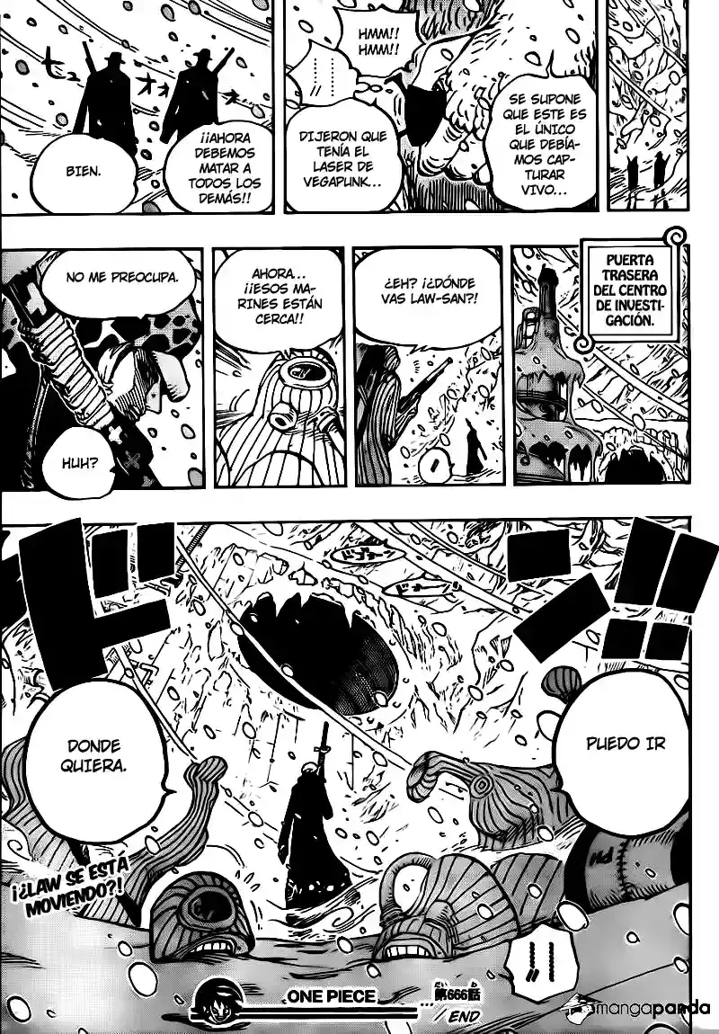 One Piece Capítulo 666 - Página 17 en español