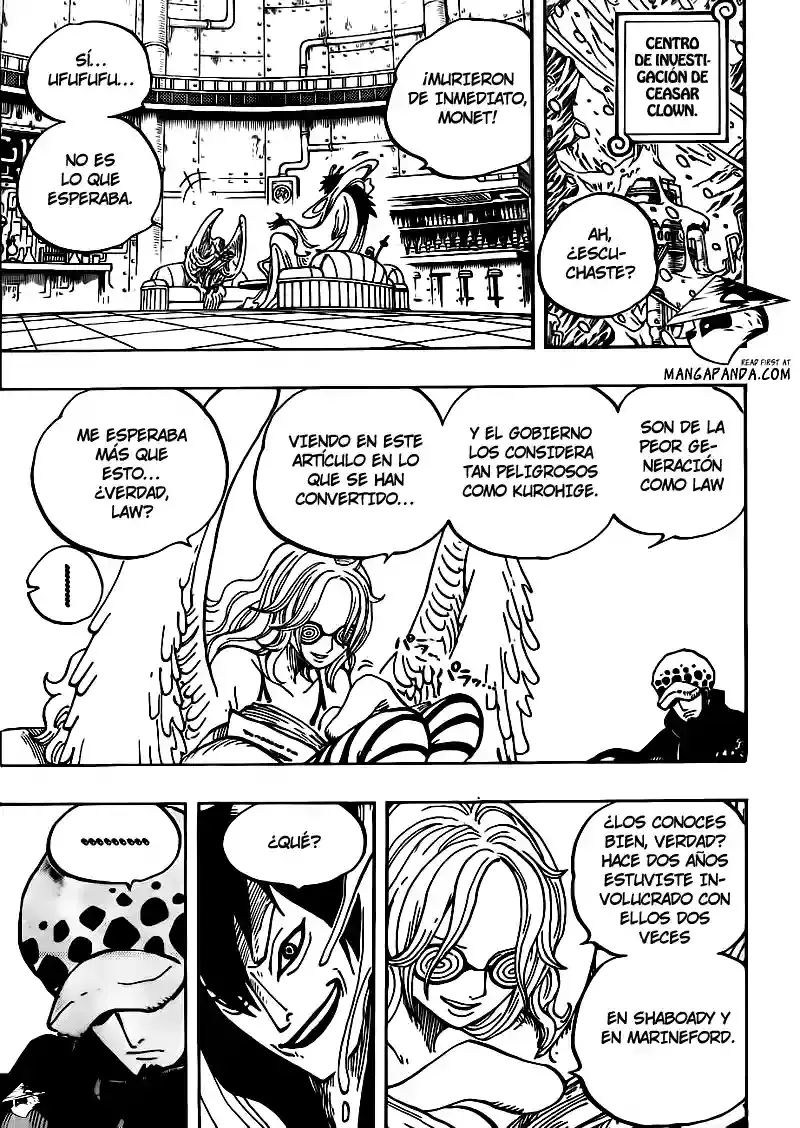 One Piece Capítulo 666 - Página 3 en español