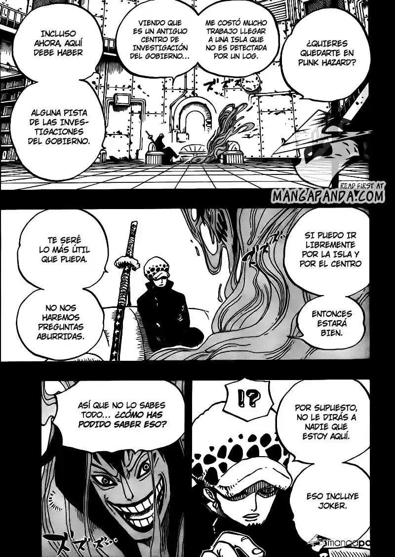 One Piece Capítulo 666 - Página 5 en español