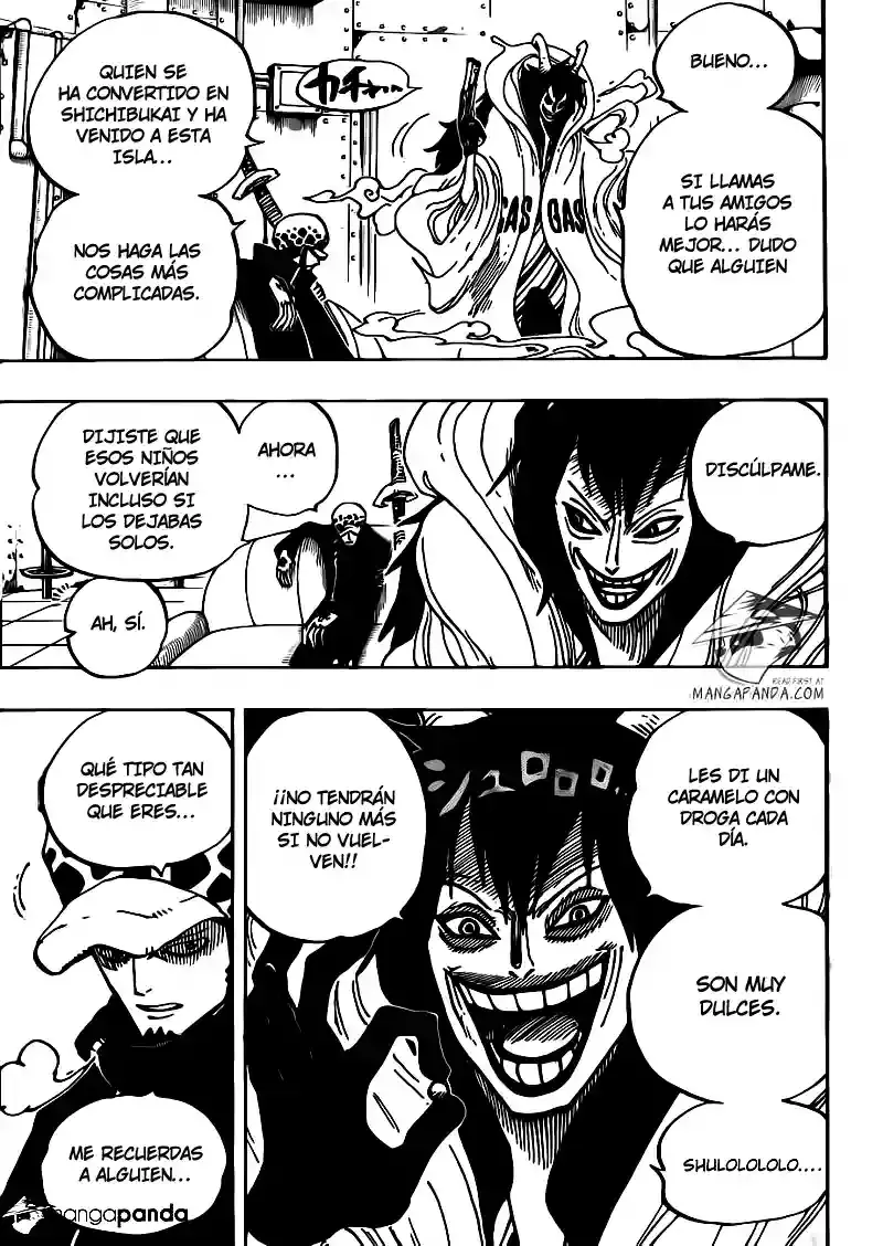 One Piece Capítulo 666 - Página 7 en español