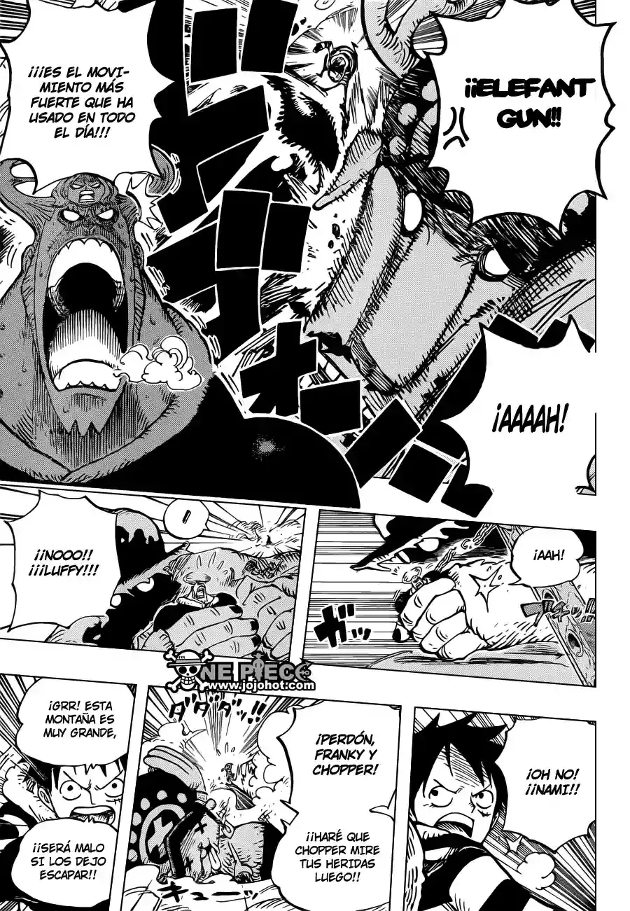 One Piece Capítulo 667 - Página 15 en español