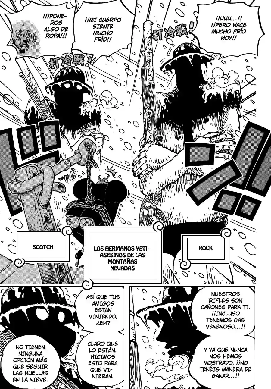 One Piece Capítulo 667 - Página 7 en español