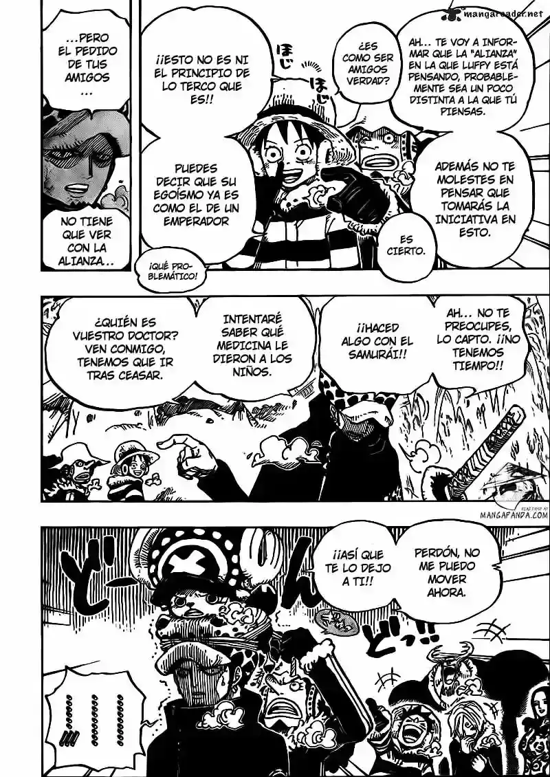 One Piece Capítulo 668 - Página 10 en español