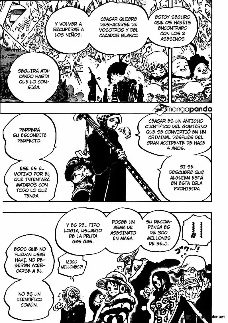 One Piece Capítulo 668 - Página 11 en español