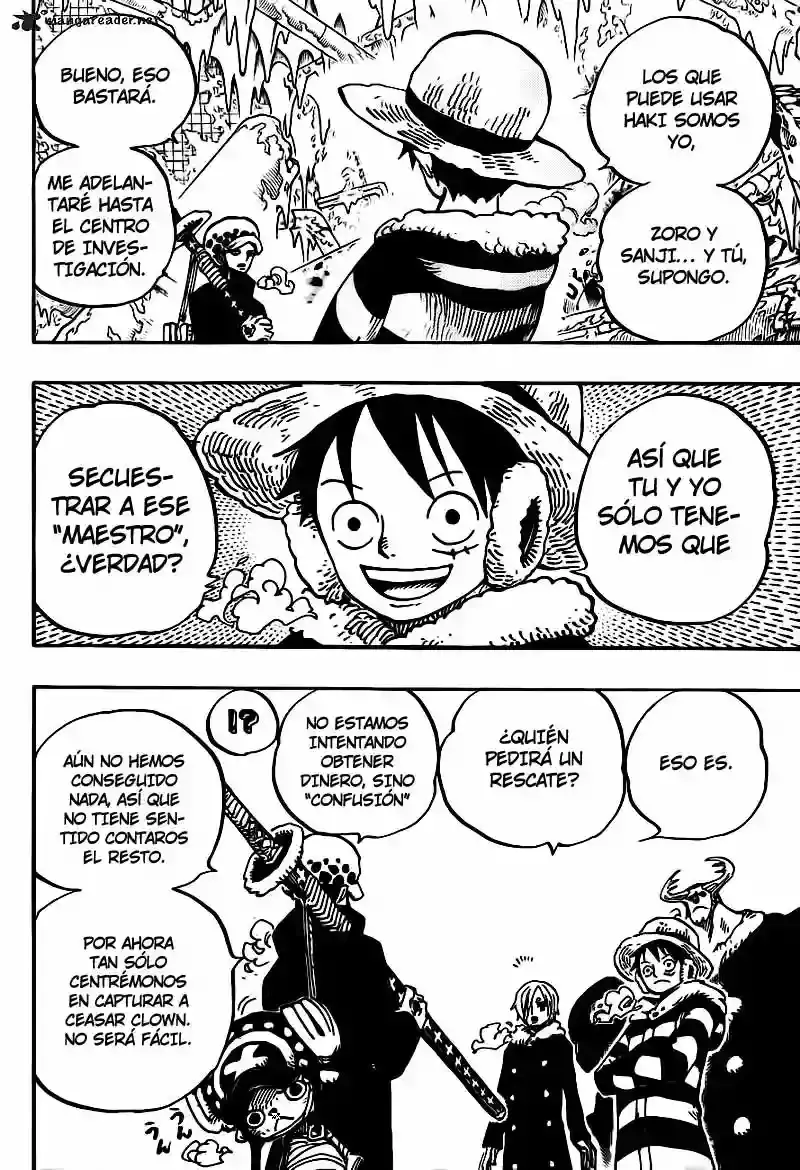 One Piece Capítulo 668 - Página 12 en español