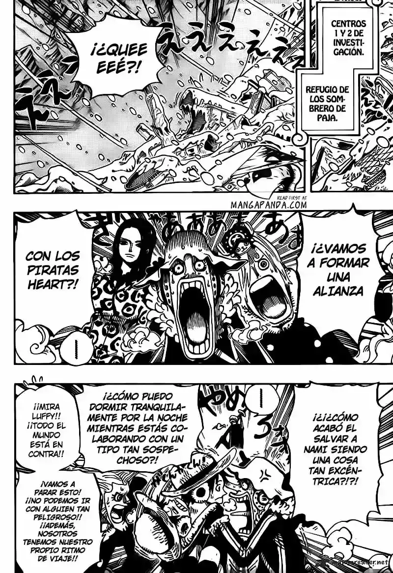 One Piece Capítulo 668 - Página 4 en español