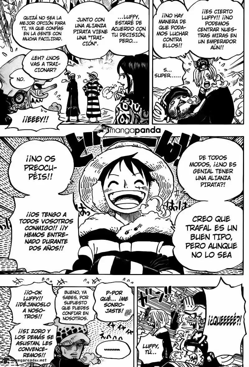 One Piece Capítulo 668 - Página 5 en español