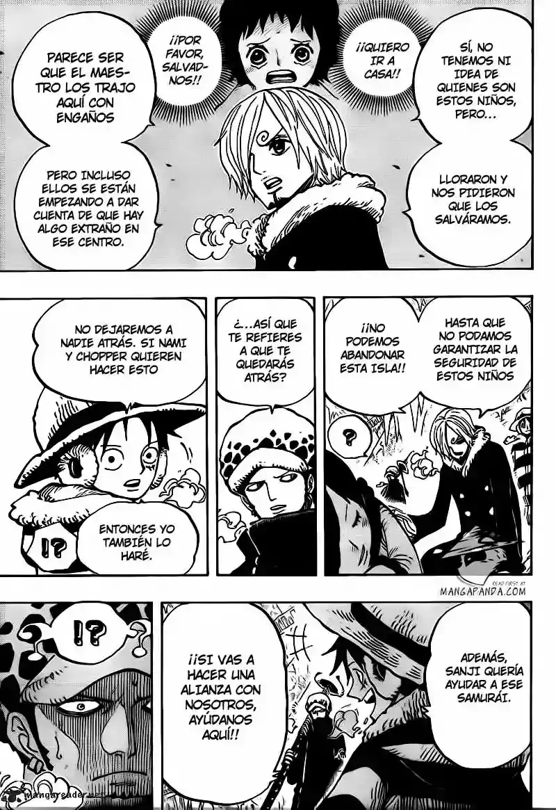 One Piece Capítulo 668 - Página 9 en español