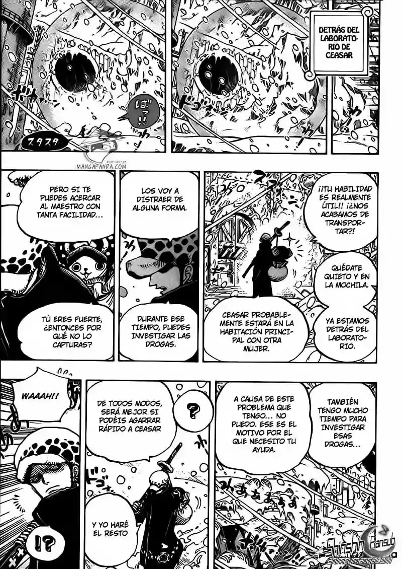 One Piece Capítulo 669 - Página 15 en español