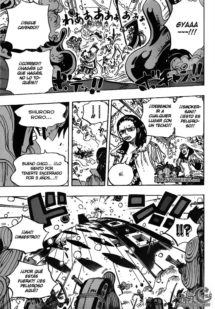 One Piece Capítulo 670 - Página 15 en español