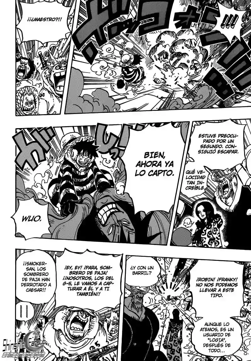 One Piece Capítulo 671 - Página 13 en español