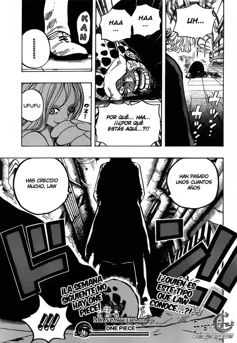 One Piece Capítulo 671 - Página 16 en español