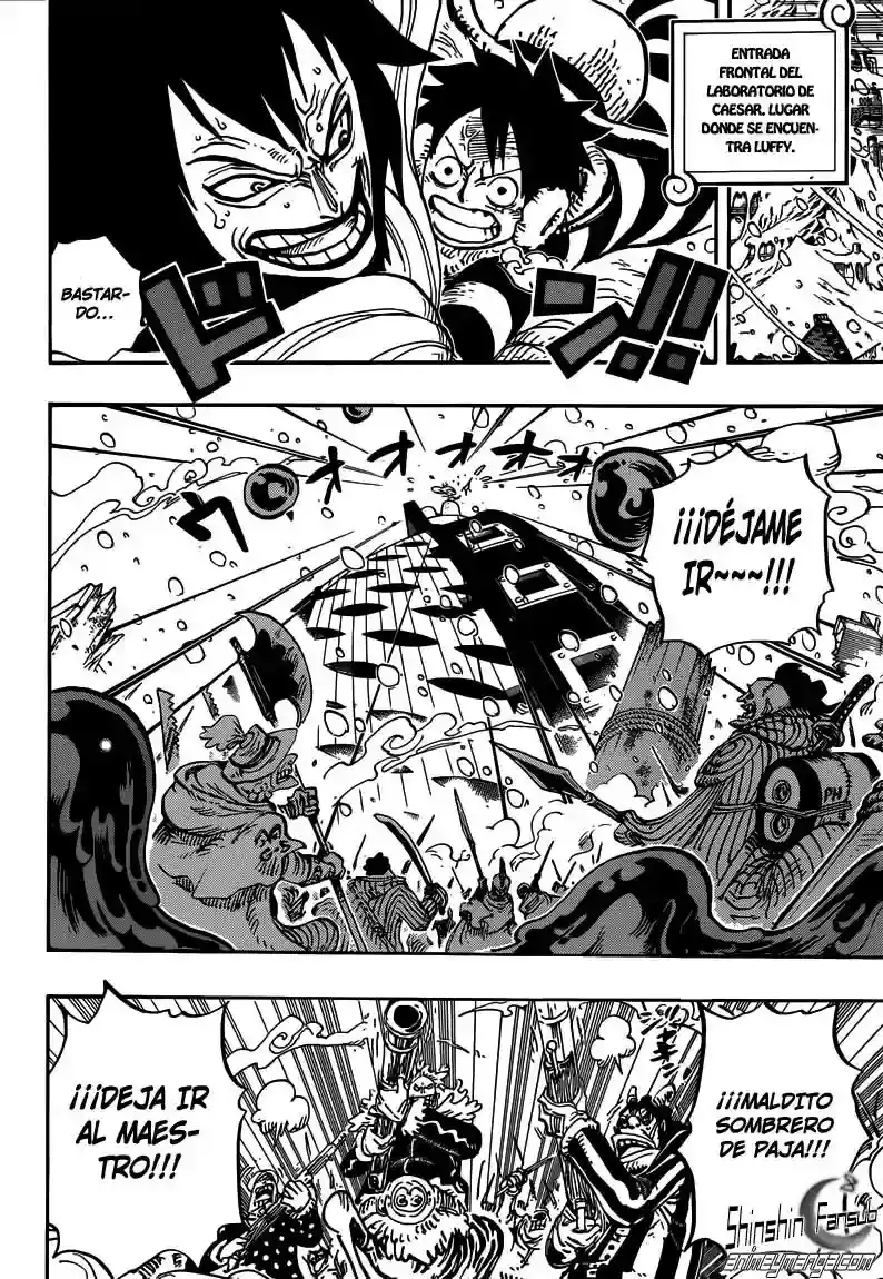 One Piece Capítulo 671 - Página 6 en español