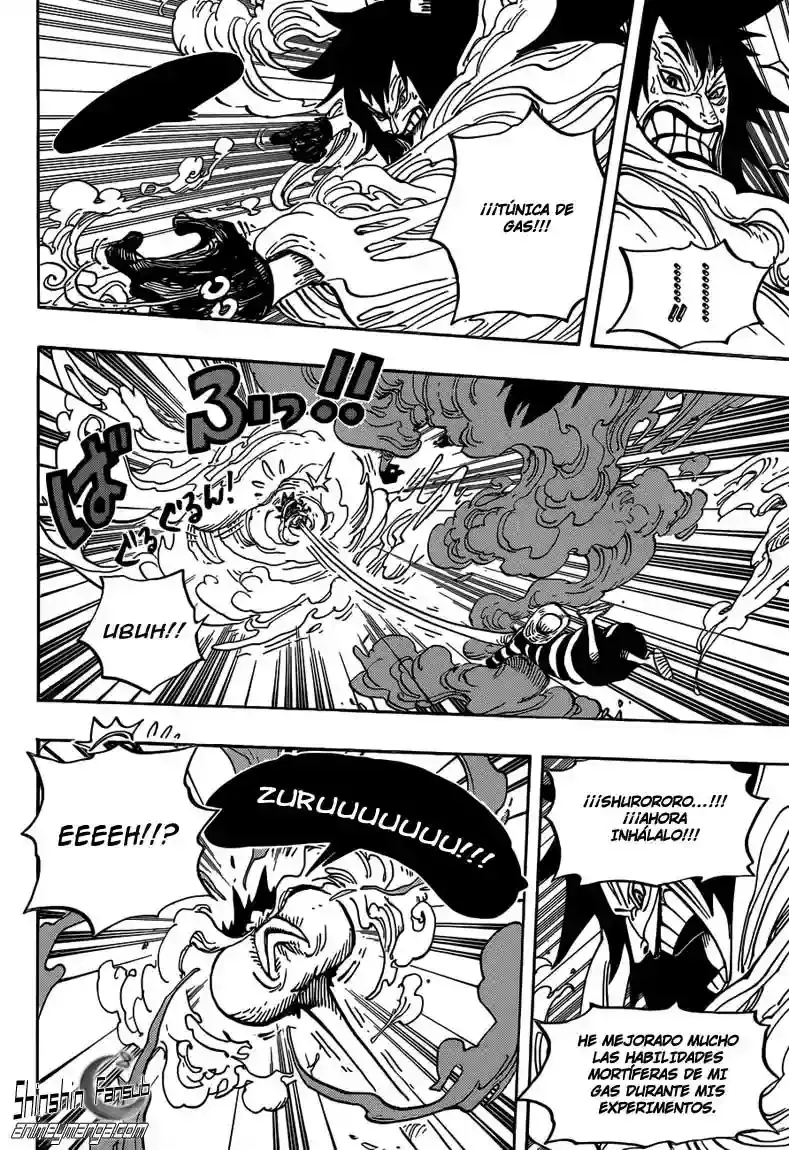 One Piece Capítulo 671 - Página 8 en español