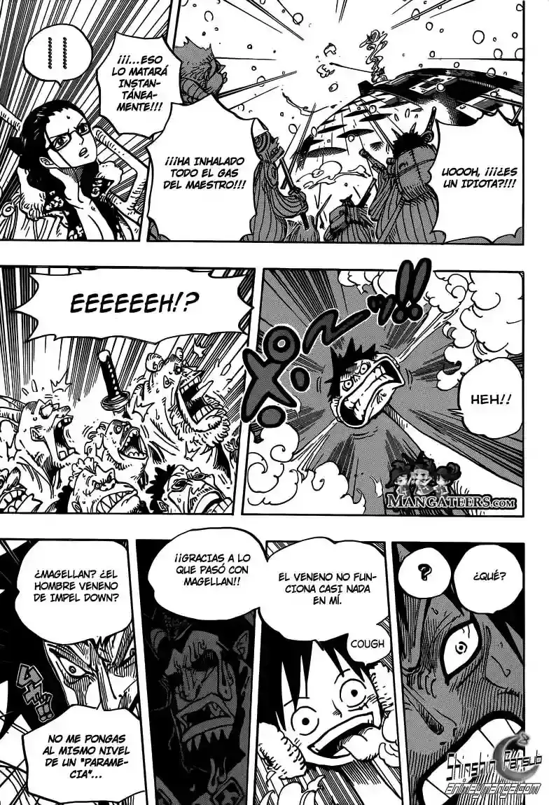 One Piece Capítulo 671 - Página 9 en español