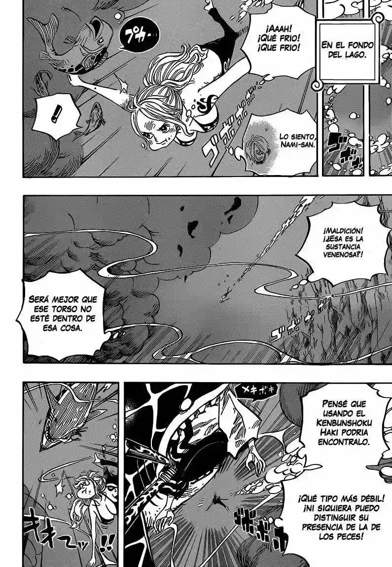 One Piece Capítulo 672 - Página 11 en español