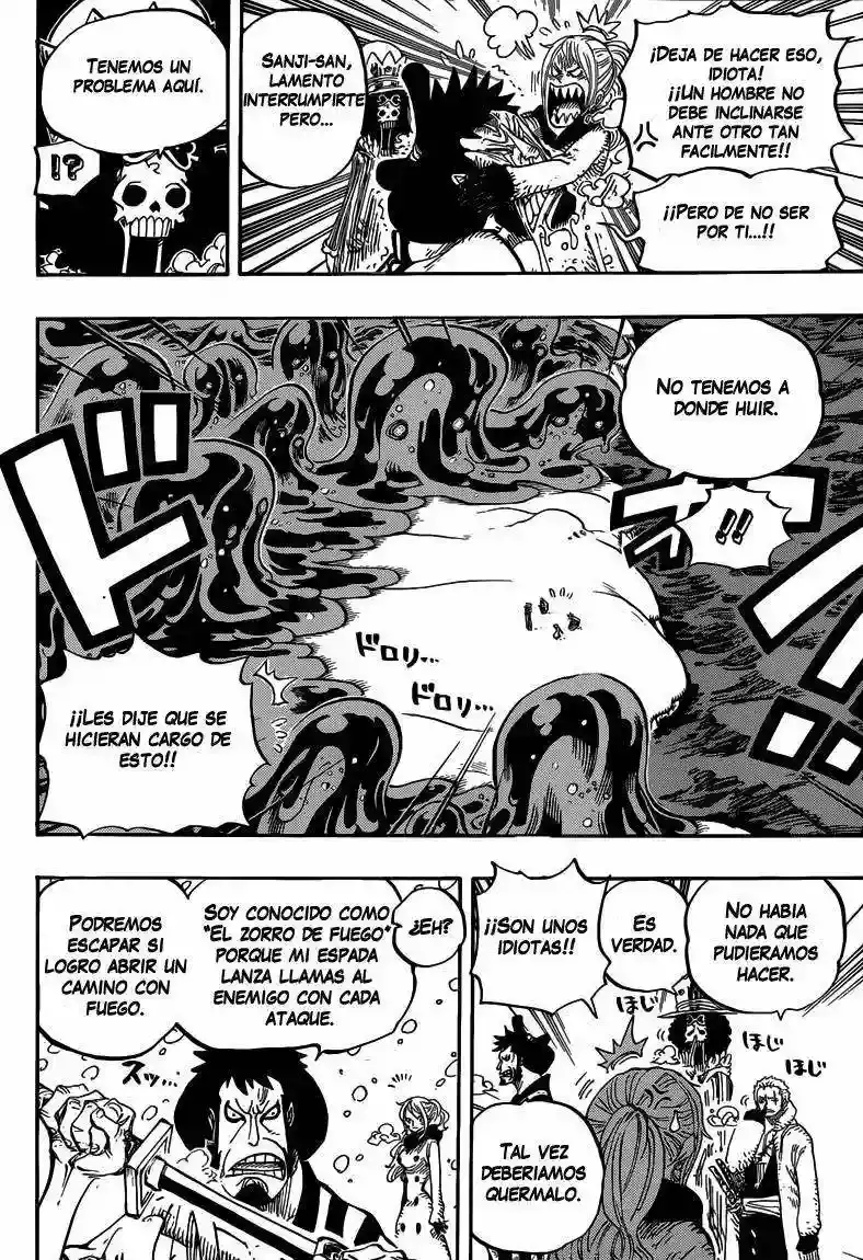 One Piece Capítulo 672 - Página 17 en español