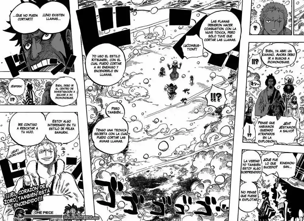 One Piece Capítulo 672 - Página 19 en español
