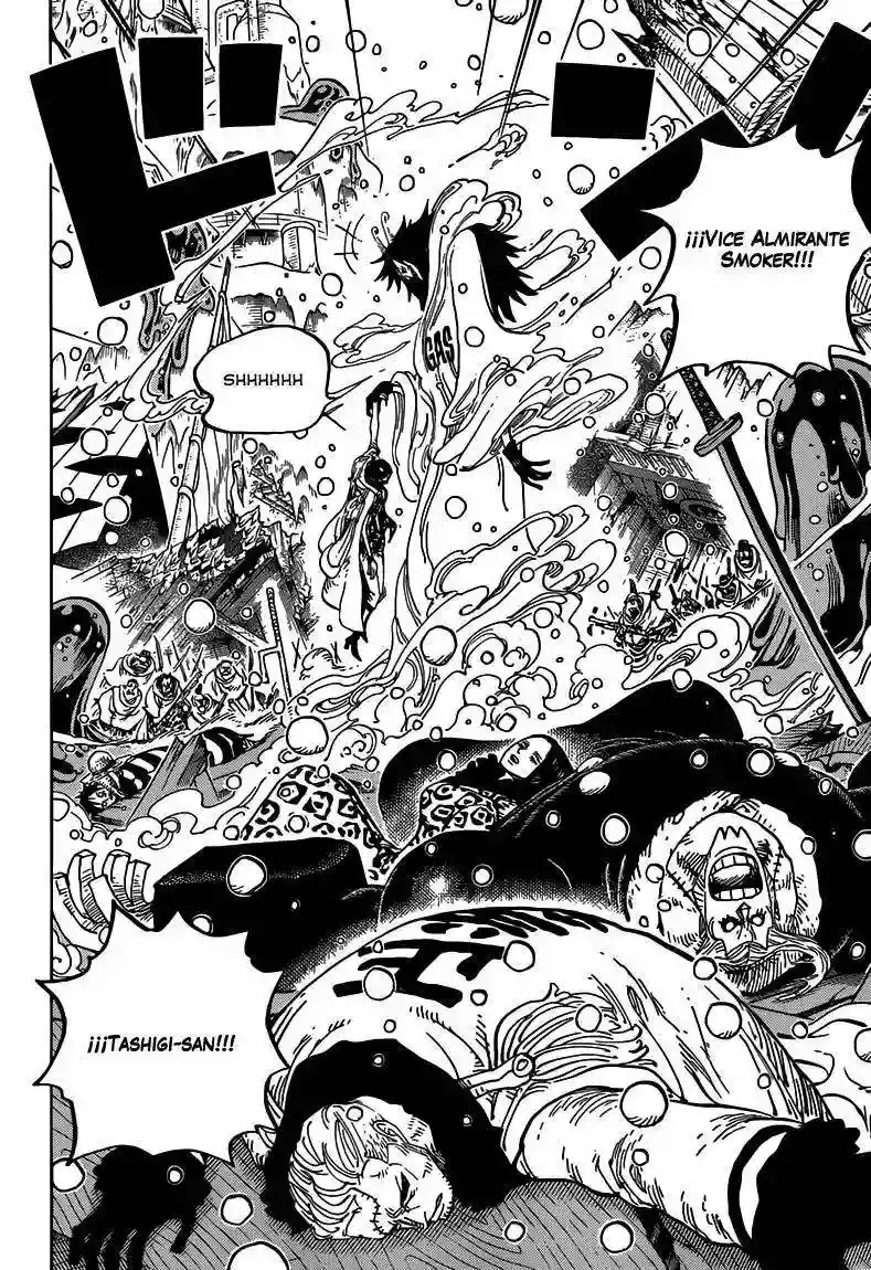 One Piece Capítulo 672 - Página 7 en español
