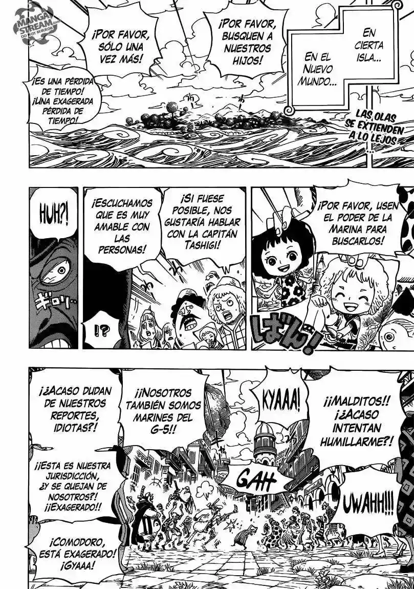 One Piece Capítulo 673 - Página 3 en español