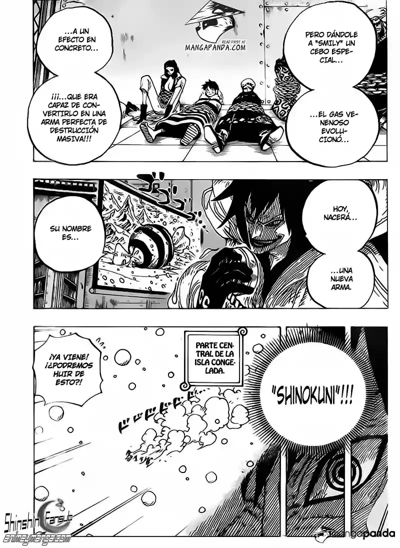 One Piece Capítulo 675 - Página 14 en español