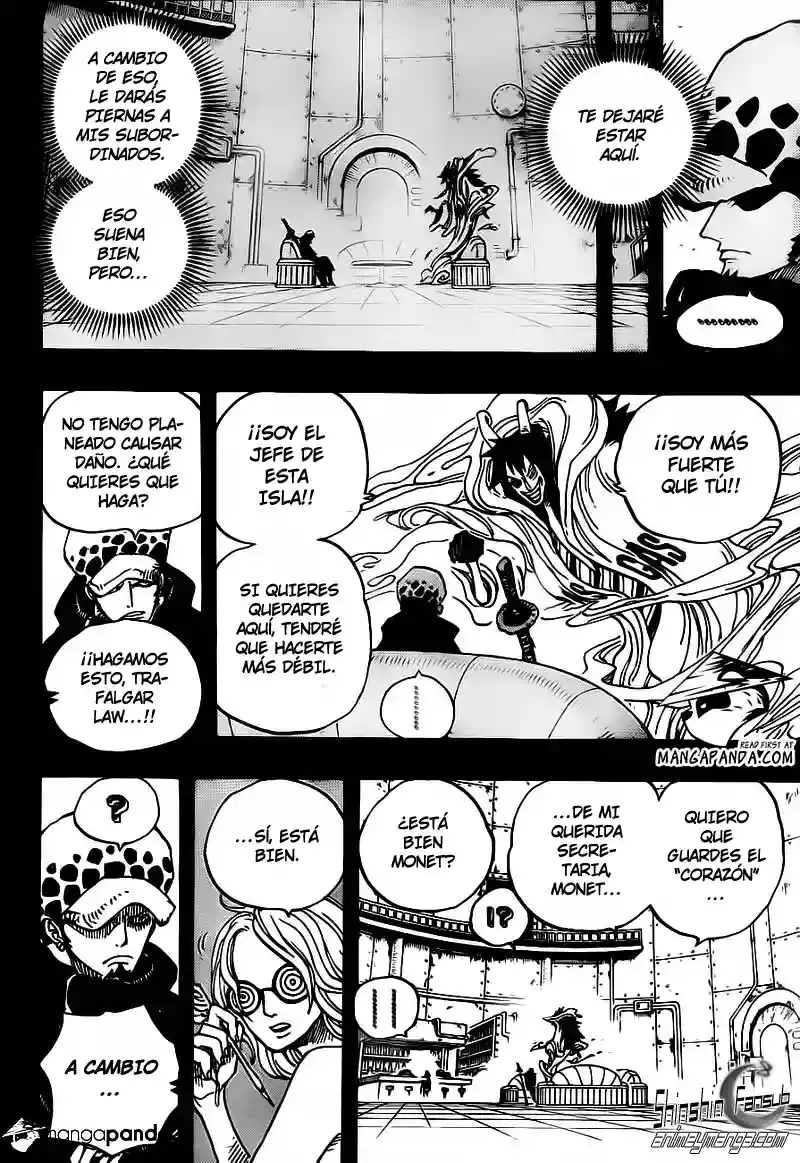 One Piece Capítulo 675 - Página 8 en español