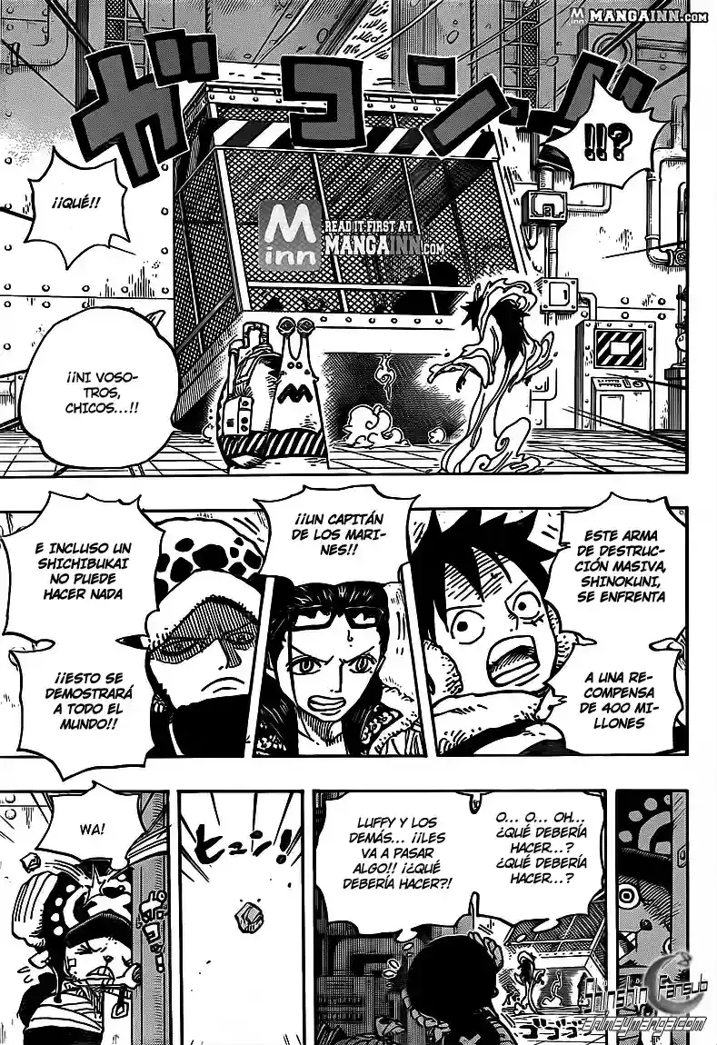 One Piece Capítulo 676 - Página 15 en español