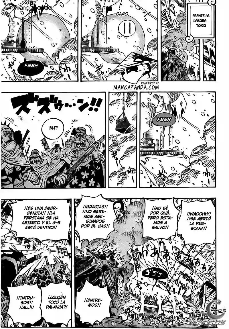 One Piece Capítulo 677 - Página 14 en español