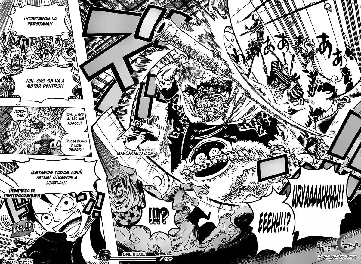 One Piece Capítulo 677 - Página 16 en español