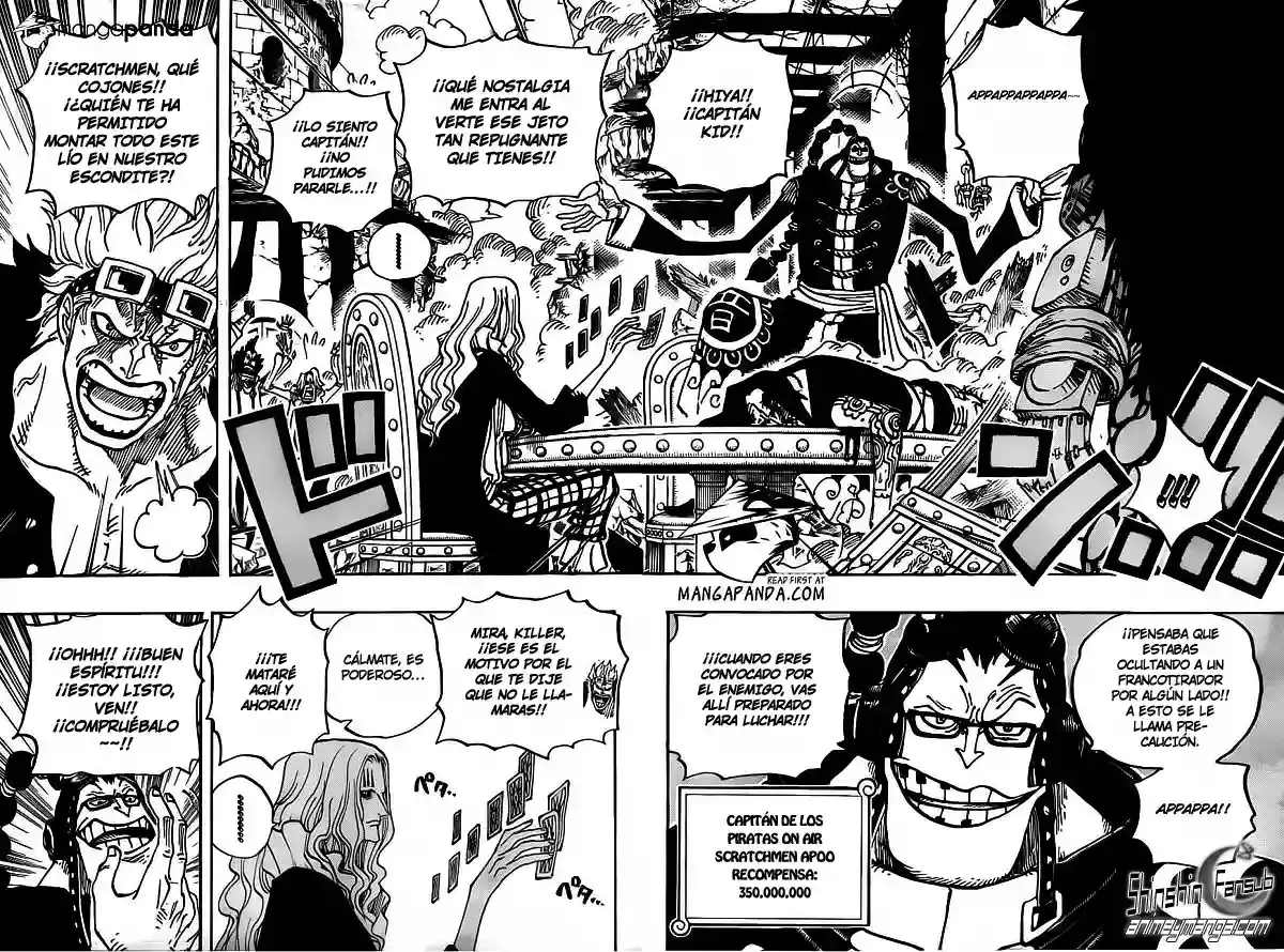 One Piece Capítulo 677 - Página 4 en español
