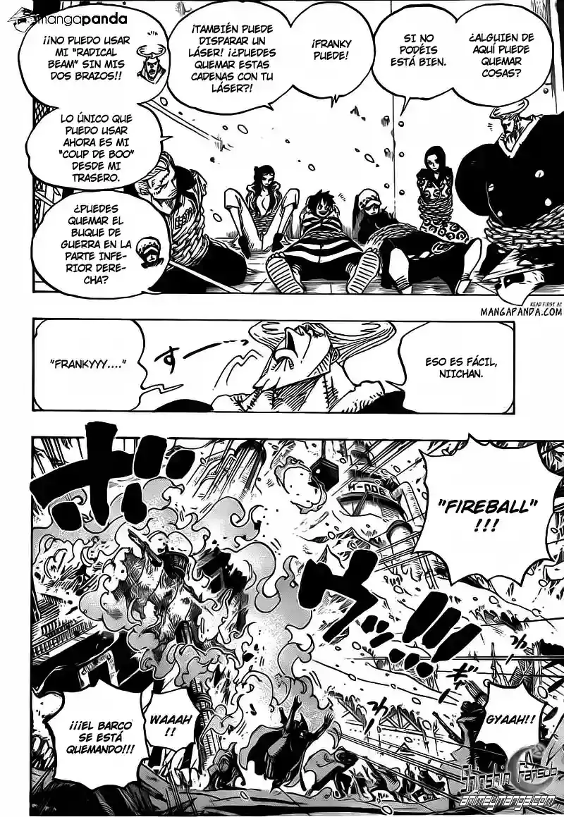 One Piece Capítulo 677 - Página 7 en español