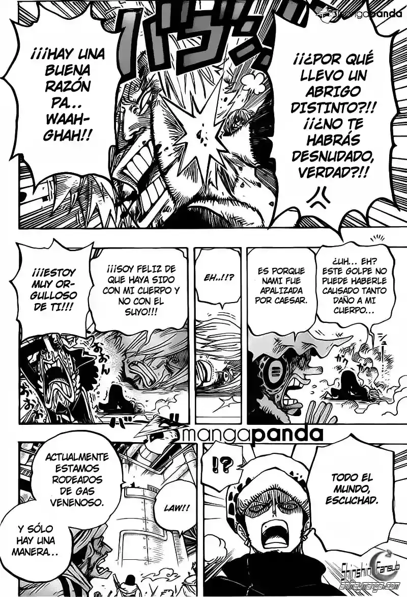 One Piece Capítulo 678 - Página 10 en español