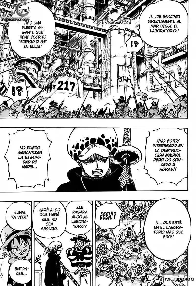One Piece Capítulo 678 - Página 11 en español