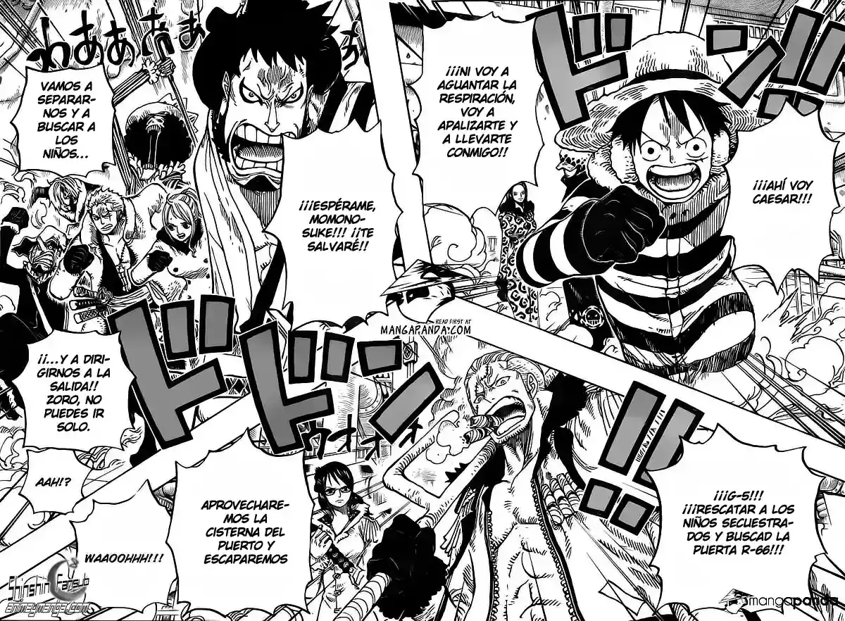 One Piece Capítulo 678 - Página 12 en español