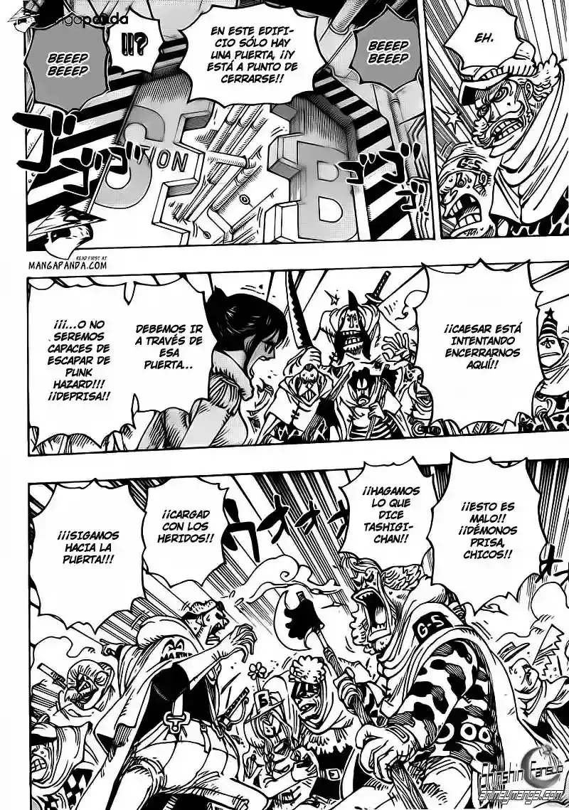 One Piece Capítulo 679 - Página 13 en español