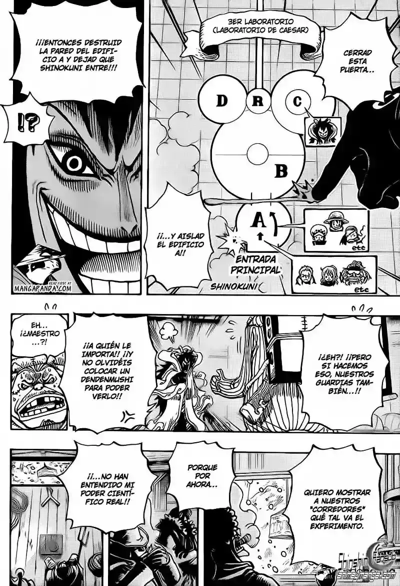 One Piece Capítulo 679 - Página 5 en español