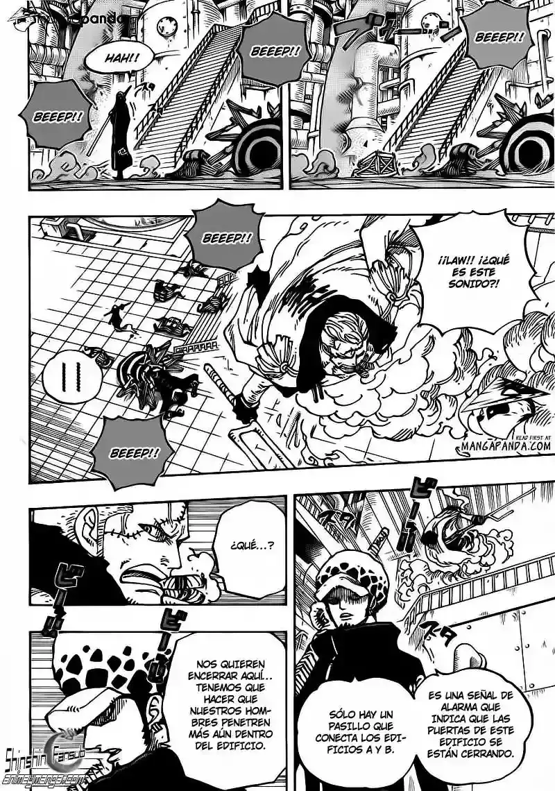 One Piece Capítulo 679 - Página 9 en español