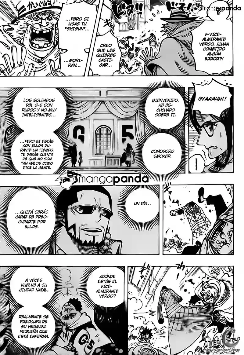 One Piece Capítulo 680 - Página 11 en español
