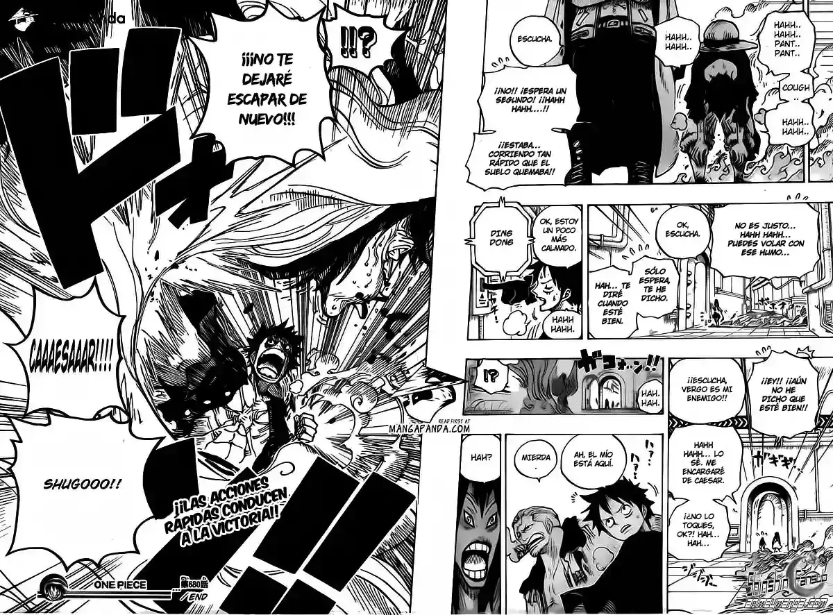 One Piece Capítulo 680 - Página 18 en español