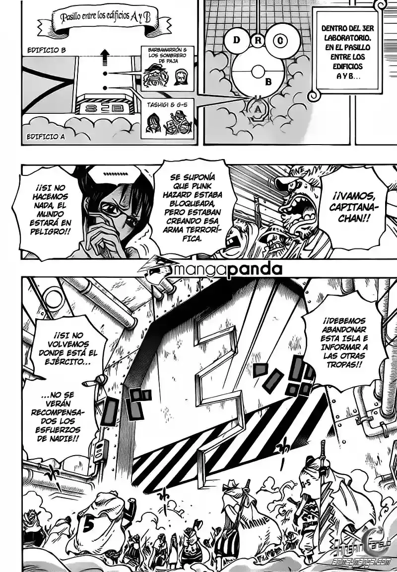 One Piece Capítulo 680 - Página 4 en español
