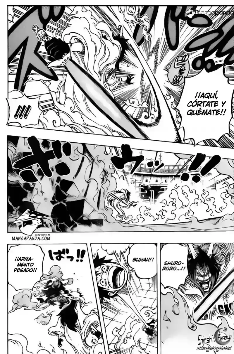One Piece Capítulo 681 - Página 10 en español