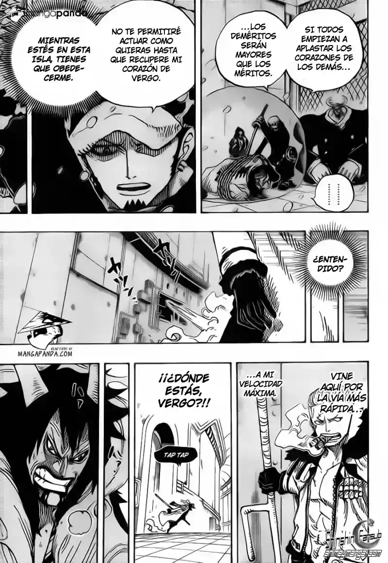 One Piece Capítulo 681 - Página 3 en español
