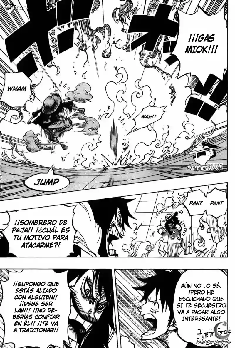 One Piece Capítulo 681 - Página 5 en español